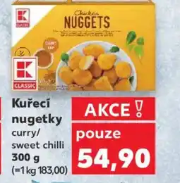 Kaufland Kuřecí nugetky nabídka