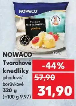 Kaufland NOWACO Tvarohové knedlíky nabídka