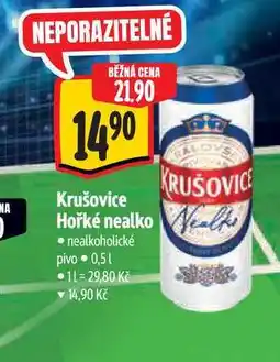 Albert KRUŠOVICE Hořké nealko nabídka