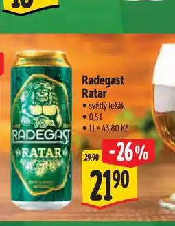 Albert Radegast Ratar nabídka