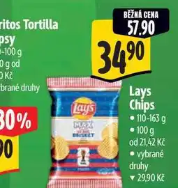 Albert Lays Chips nabídka