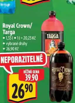 Albert Royal Crown/ Targa nabídka