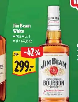 Albert Jim Beam White nabídka