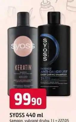 Trefa SYOSS 440 ml šampon nabídka