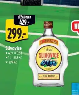 Albert Slivovice 45% nabídka