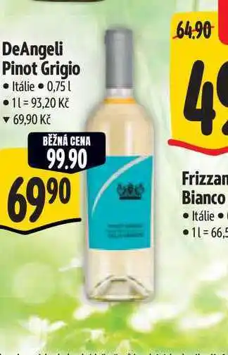 Albert DeAngeli Pinot Grigio nabídka