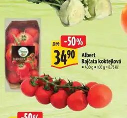 Albert Albert Rajčata koktejlová nabídka
