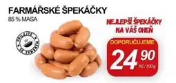 ZEMAN FARMÁŘSKÉ ŠPEKÁČKY 85% MASA nabídka