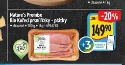 Albert Nature's Promise Bio Kuřecí prsní řízky - plátky nabídka