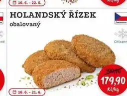 RABBIT řeznictví HOLANDSKÝ ŘÍZEK obalovaný nabídka
