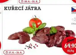 RABBIT řeznictví KUŘECÍ JÁTRA nabídka