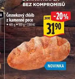 Albert Česnekový chléb z kamenné pece nabídka
