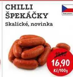 RABBIT řeznictví CHILLI ŠPEKÁČKY nabídka