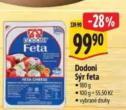 Albert Dodoni Sýr feta nabídka