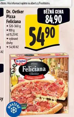 Albert Dr. Oetker Pizza Feliciana nabídka