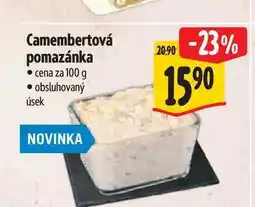 Albert Camembertová pomazánka nabídka