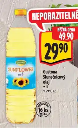 Albert Gustona Slunečnicový olej nabídka