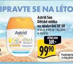 Albert Astrid Sun Dětské mléko na opalování OF 50 nabídka