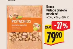 Albert Emma Pistácie pražené nesolené nabídka
