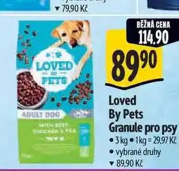 Albert Loved By Pets Granule pro psy nabídka