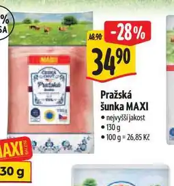 Albert Pražská šunka MAXI nabídka