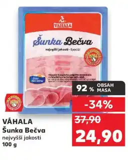 Kaufland VÁHALA Šunka Bečva nabídka