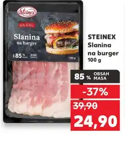 Kaufland STEINEX Slanina na burger nabídka