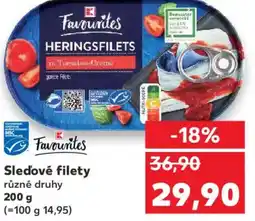 Kaufland Sledové filety nabídka
