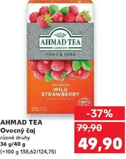 Kaufland AHMAD TEA Ovocný čaj nabídka