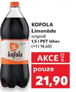 Kaufland KOFOLA Limonáda nabídka