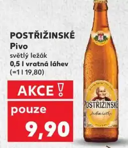 Kaufland POSTŘIŽINSKÉ Pivo nabídka