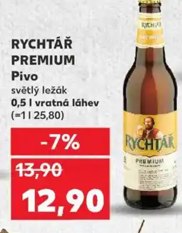 Kaufland RYCHTÁŘ PREMIUM Pivo nabídka