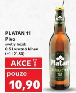 Kaufland PLATAN 11 Pivo nabídka