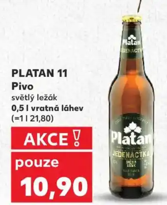 Kaufland PLATAN 11 Pivo nabídka