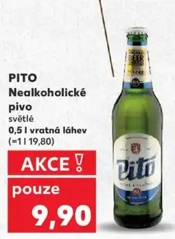 Kaufland PITO Nealkoholické pivo nabídka