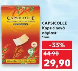 Kaufland CAPSICOLLE Kapsicinová náplast nabídka