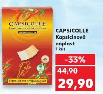 Kaufland CAPSICOLLE Kapsicinová náplast nabídka