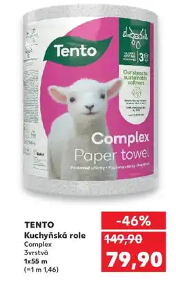 Kaufland TENTO Kuchyňská role nabídka