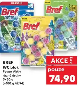 Kaufland BREF WC blok nabídka
