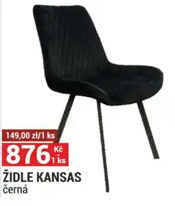 Merkury Market Židle kansas černá nabídka