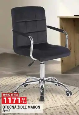 Merkury Market Otočná židle maron nabídka