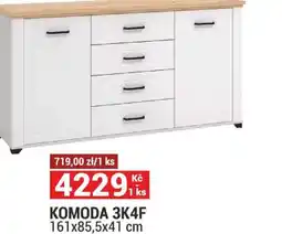 Merkury Market Komoda 3K4F nabídka