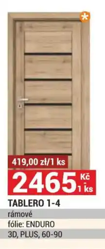 Merkury Market TABLERO 1-4 rámové fólie nabídka