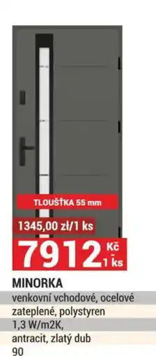 Merkury Market MINORKA venkovní vchodové nabídka