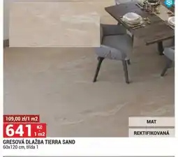 Merkury Market Gresová dlažba tierra sand nabídka