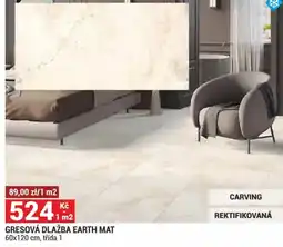 Merkury Market Gresová dlažba earth mat nabídka