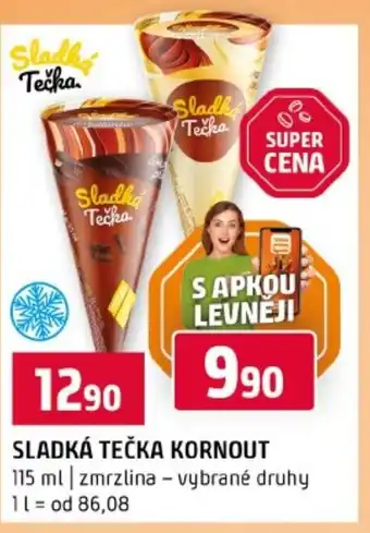 Sladká tečka kornout