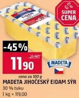 Terno Madeta jihočeský eidam sýr nabídka