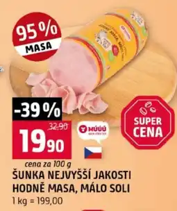 Terno Šunka nejvyšší jakosti hodně masa, málo soli nabídka