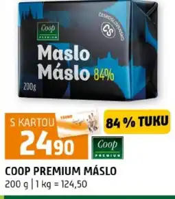 Terno Coop premium máslo nabídka